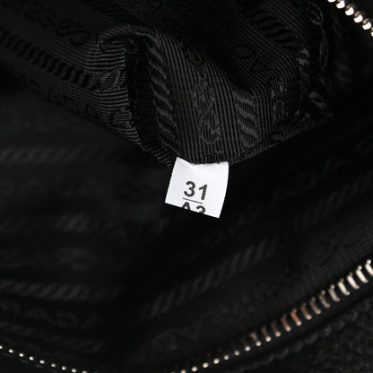 Prada Vitello Daino Crossbody Bag Black 7 of 10