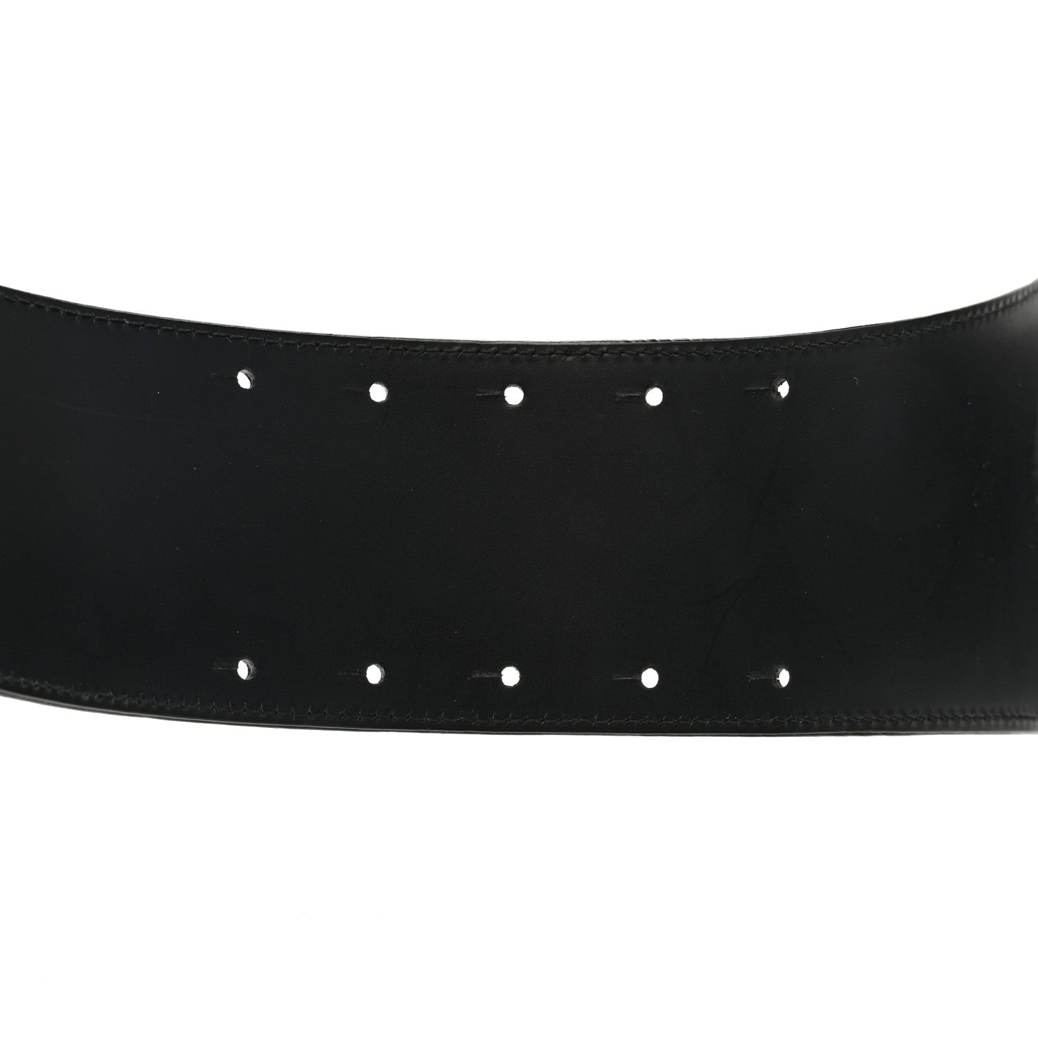 Chanel Patent CC Wide Belt 80 32 Black 7 of 9