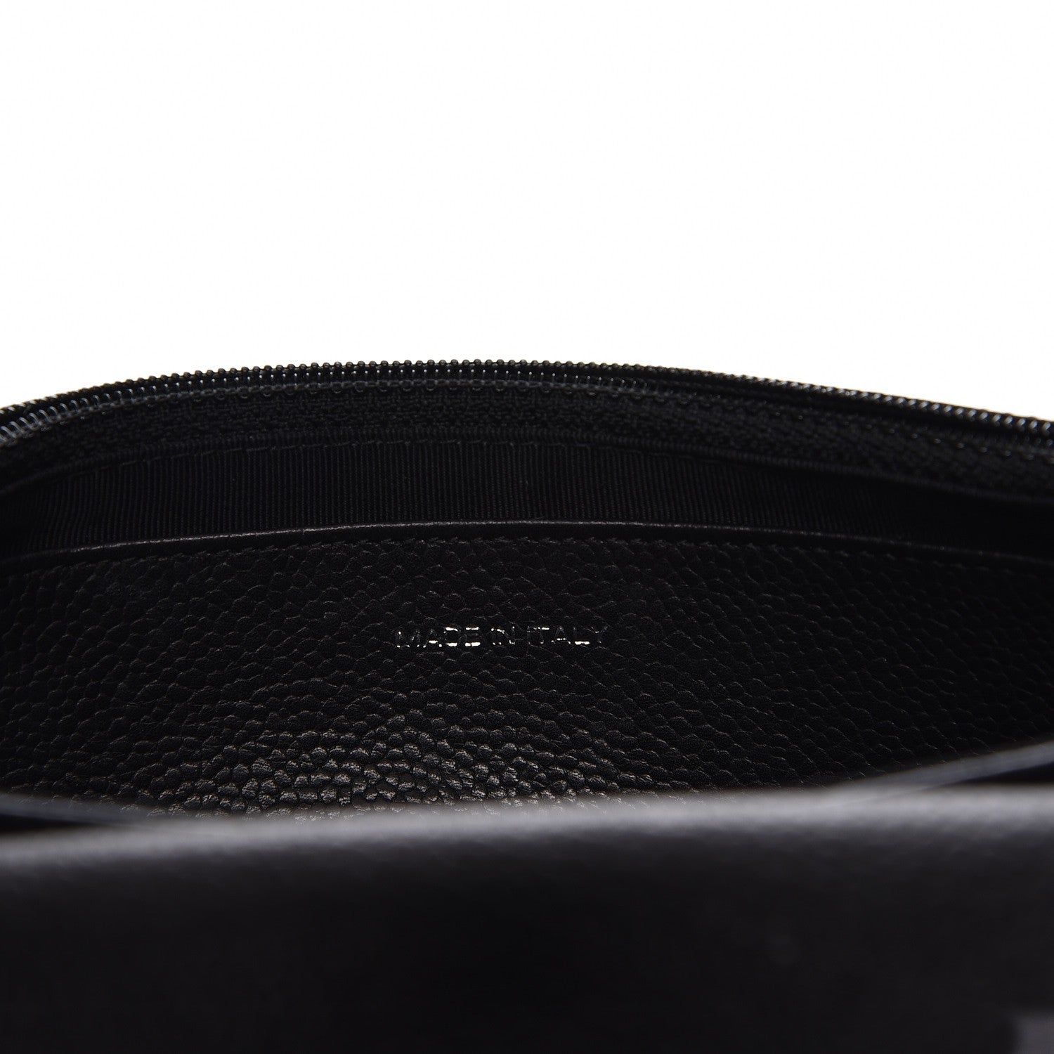 Chanel Caviar Half Moon Wallet On Chain WOC Black 7 of 9