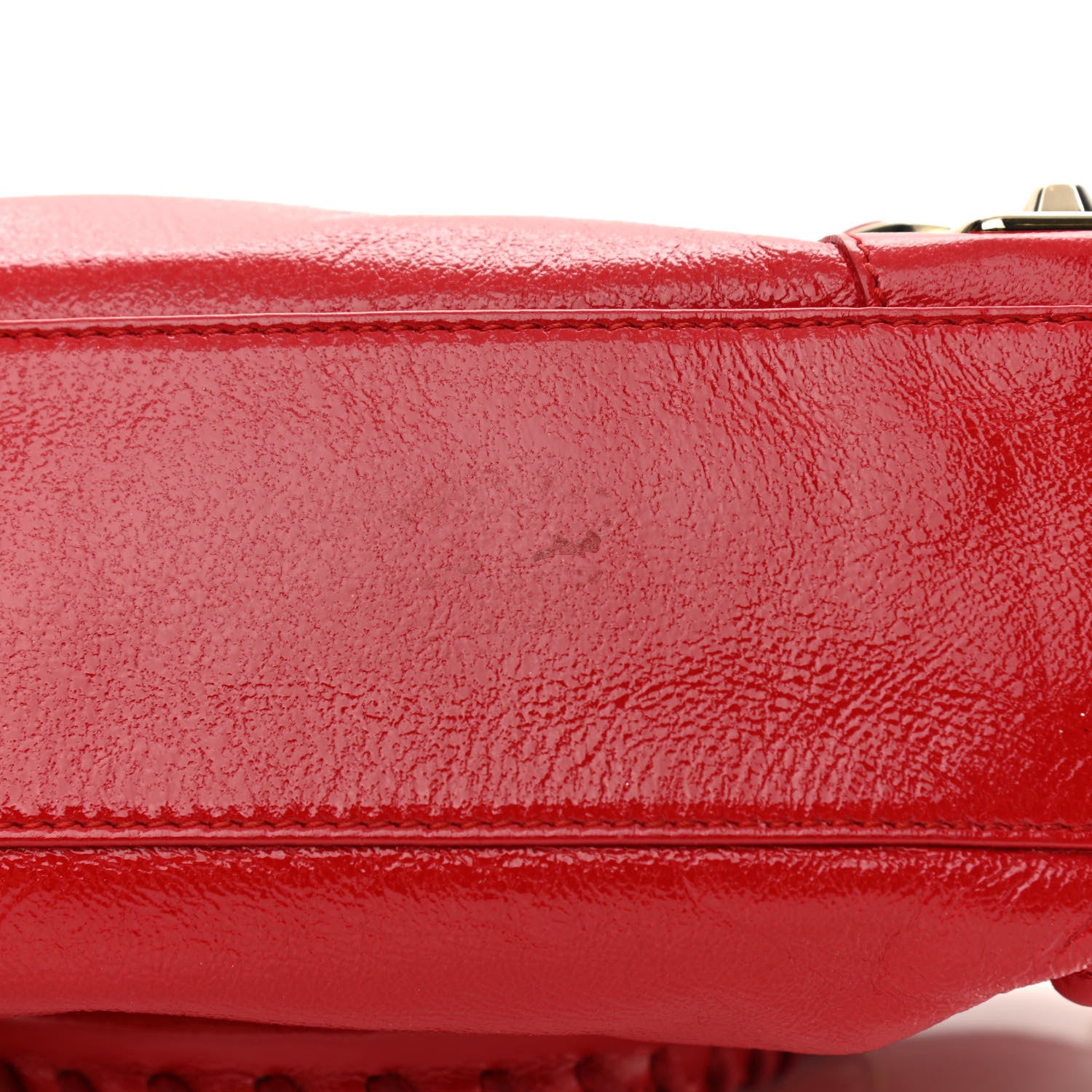 Balenciaga Chevre Gold Metallic Edge Hardware Mini City Rouge Grenade 10 of 11