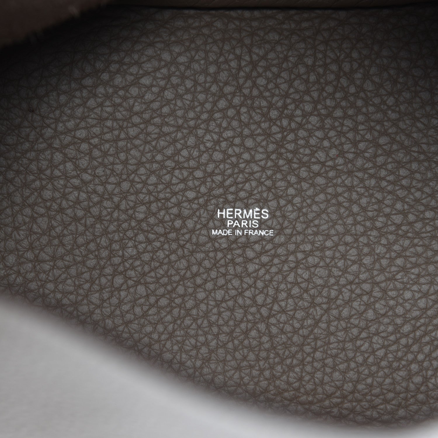 Hermes Taurillon Clemence Picotin 18 PM Etoupe 7 of 14