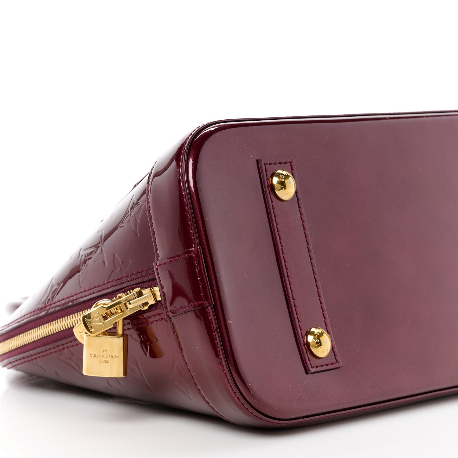 Louis Vuitton Vernis Alma PM Amarante 12 of 14