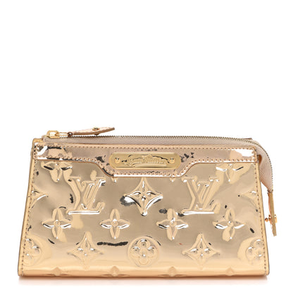 Louis Vuitton Monogram Mirior Trousse Cosmetic Pouch Gold 1 of 10