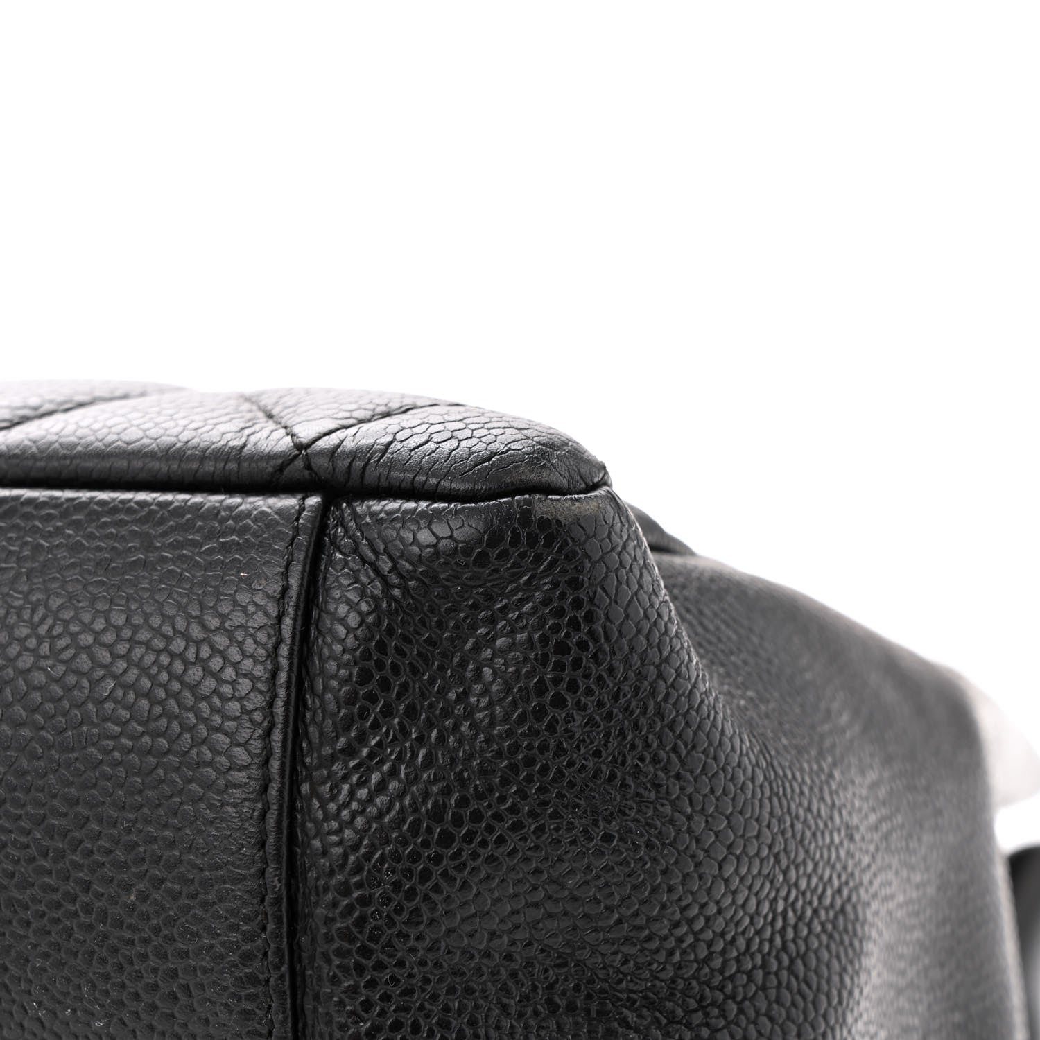 Chanel Caviar Quilted Grand Shopping Tote GST Black 12 of 15