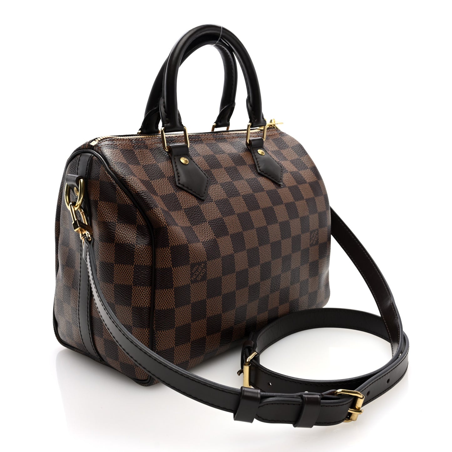 Damier Ebene Speedy Bandouliere 25