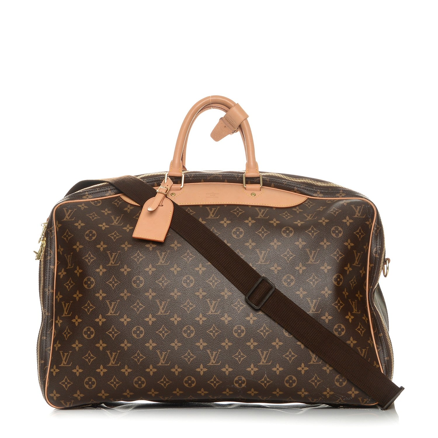 Louis Vuitton Monogram Alize 2 Compartment Luggage Travel Bag 1 of 6