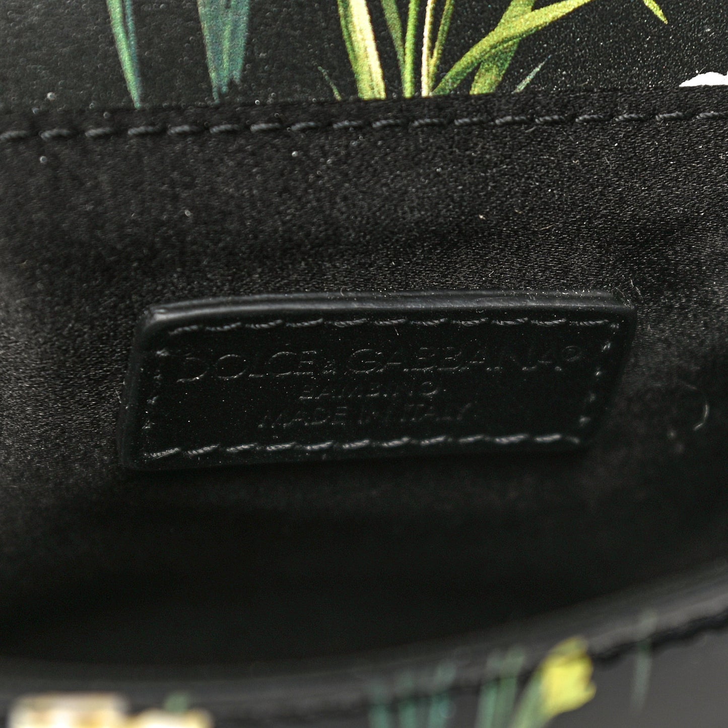 Vernice Printed Mini Satchel Black Multicolor