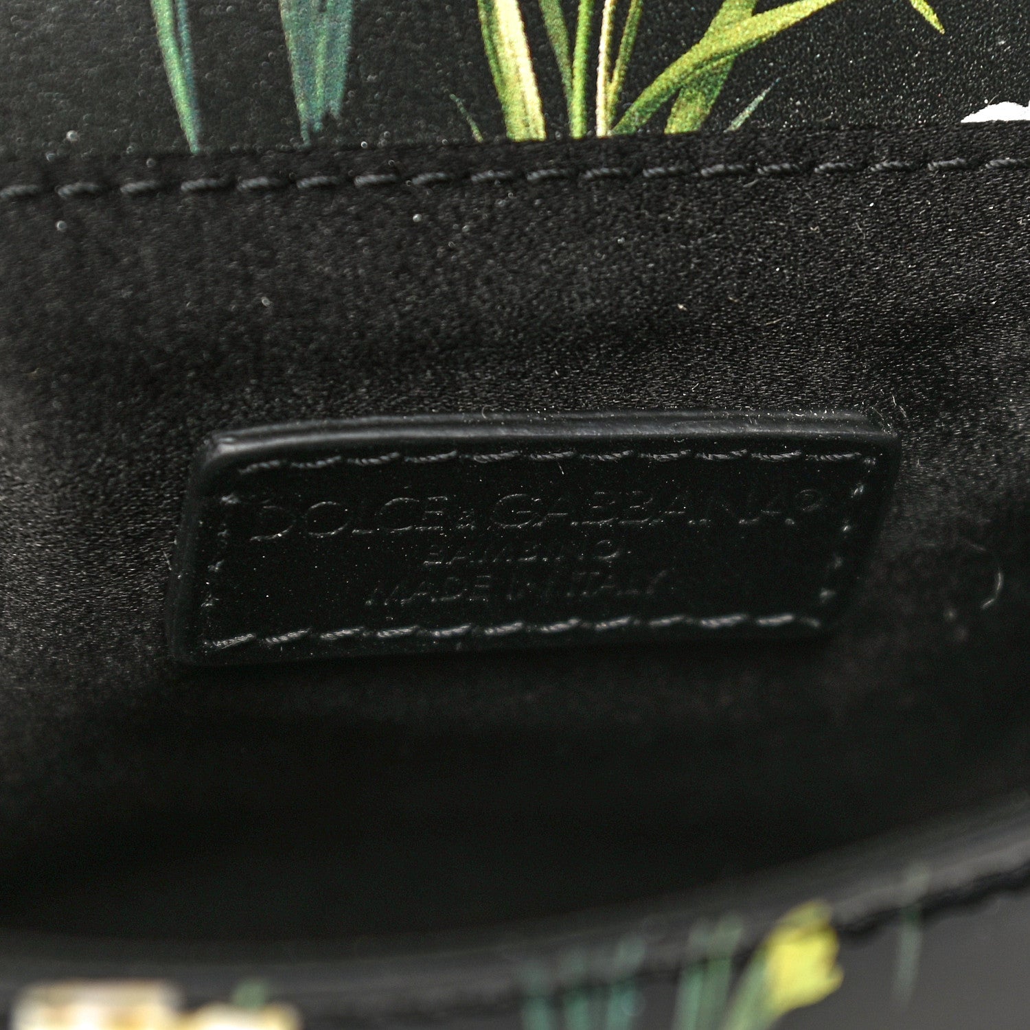 Dolce & Gabbana Vernice Printed Mini Satchel Black Multicolor 6 of 9