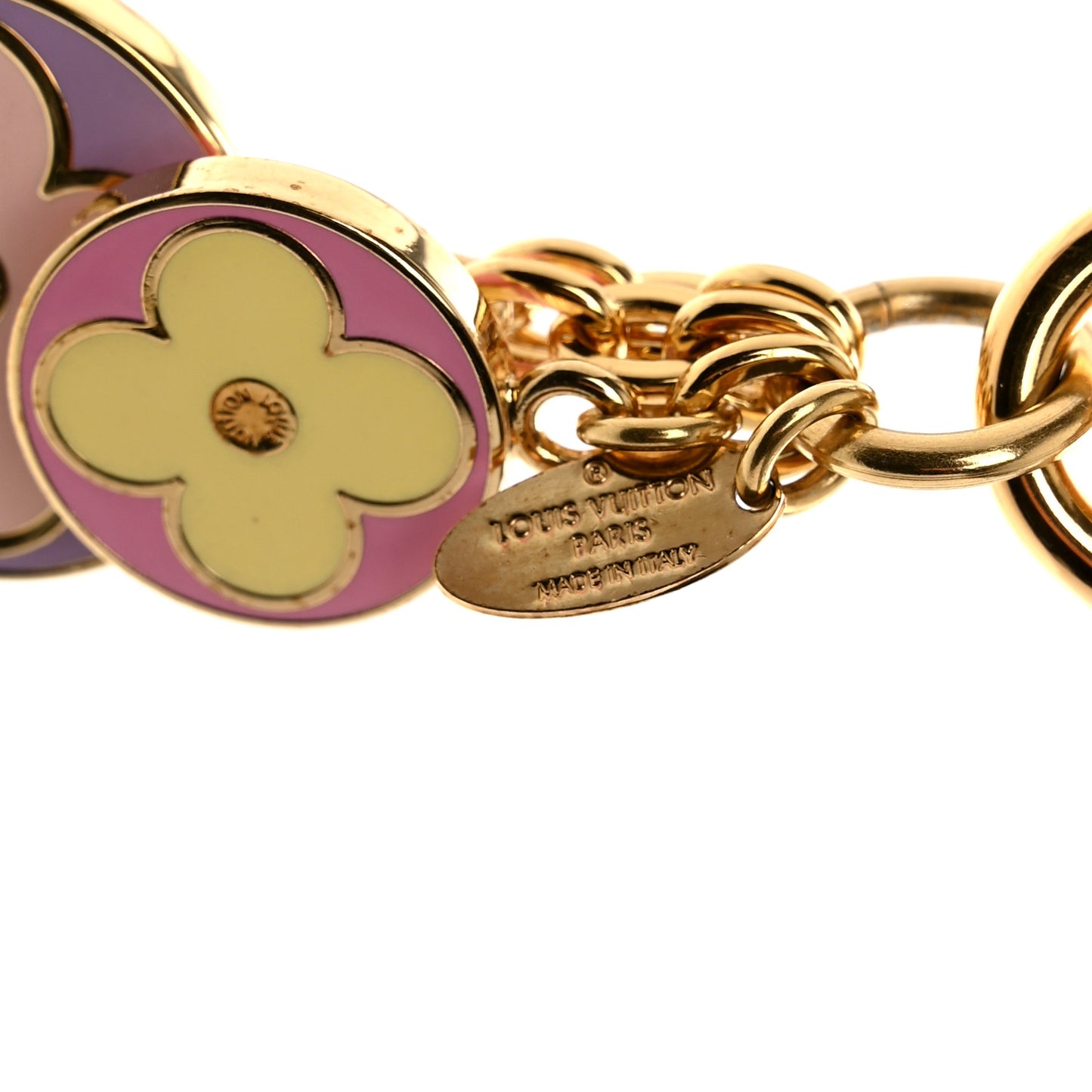 Spring Bag Charm Key Holder Pastels