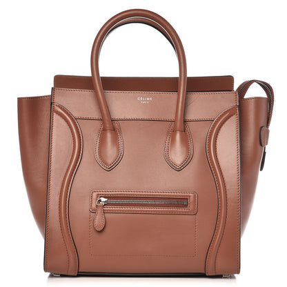 Celine Smooth Calfskin Mini Luggage Sienna 1 of 12