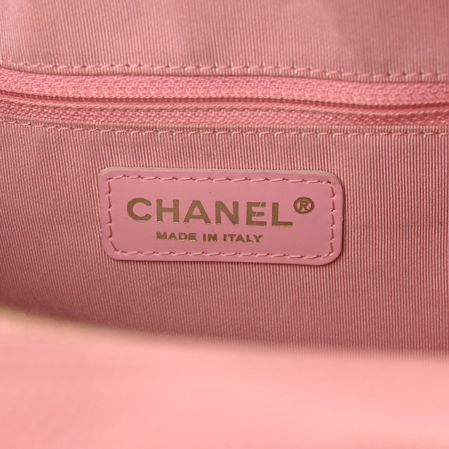 Caviar Quilted Small Bowler Pink