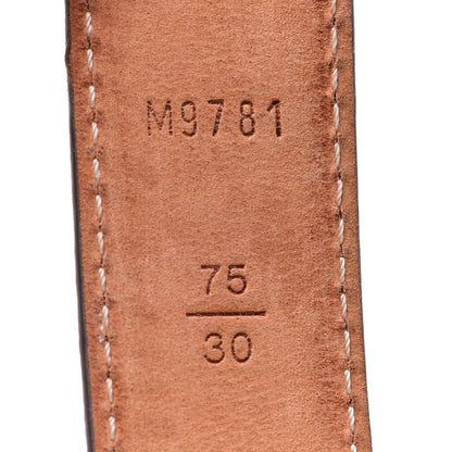 Louis Vuitton Mini Monogram 25mm LV Initiales Belt 75 30 5 of 6