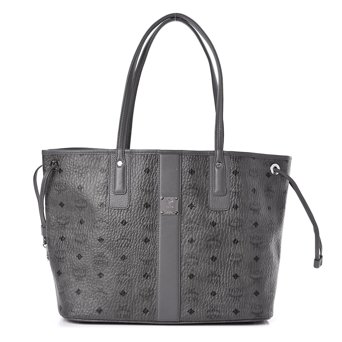 Visetos Medium Liz Reversible Shopper Tote Phantom Grey