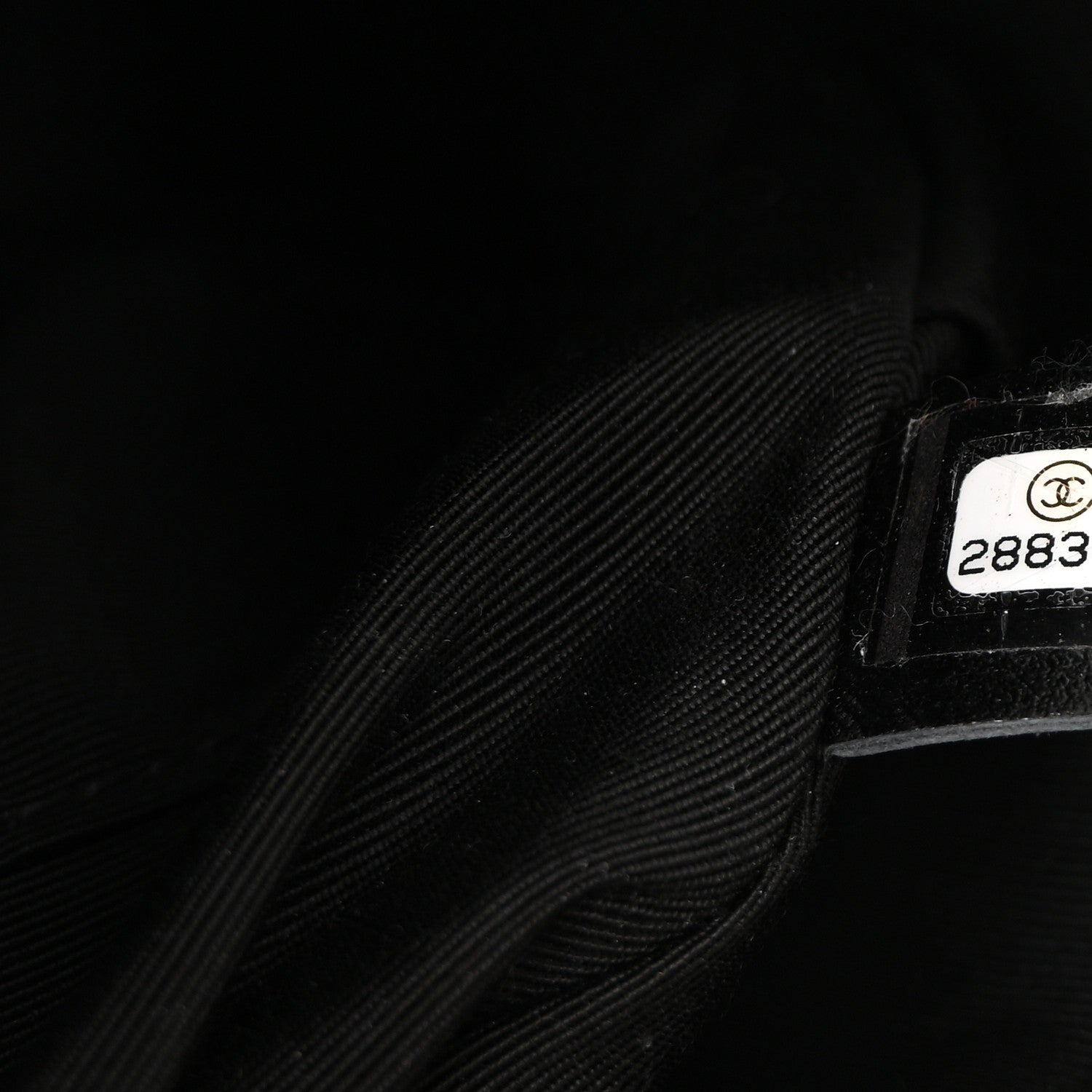 Chanel Lambskin Quilted Waist Bag Fanny Pack Black 7 of 11