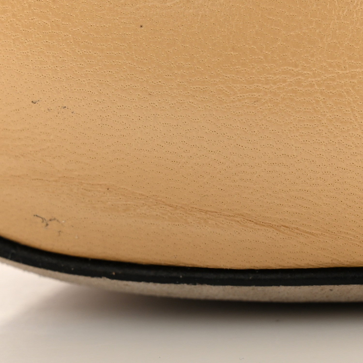 Chanel Goatskin Grosgrain Cap Toe CC Slingback Pumps 40 Beige Black 10 of 11