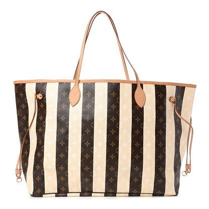 Louis Vuitton Monogram Rayures Neverfull XL 1 of 14