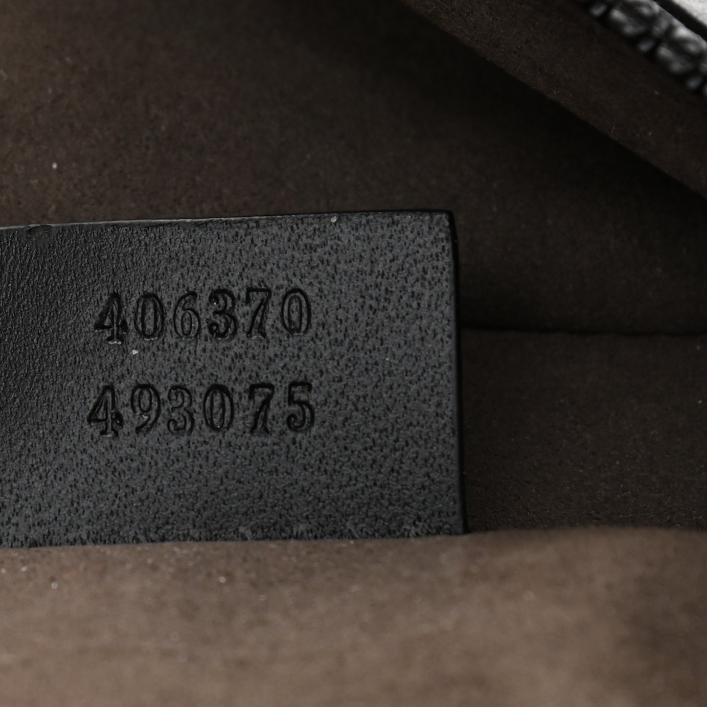 GG Supreme Monogram Medium Backpack Black