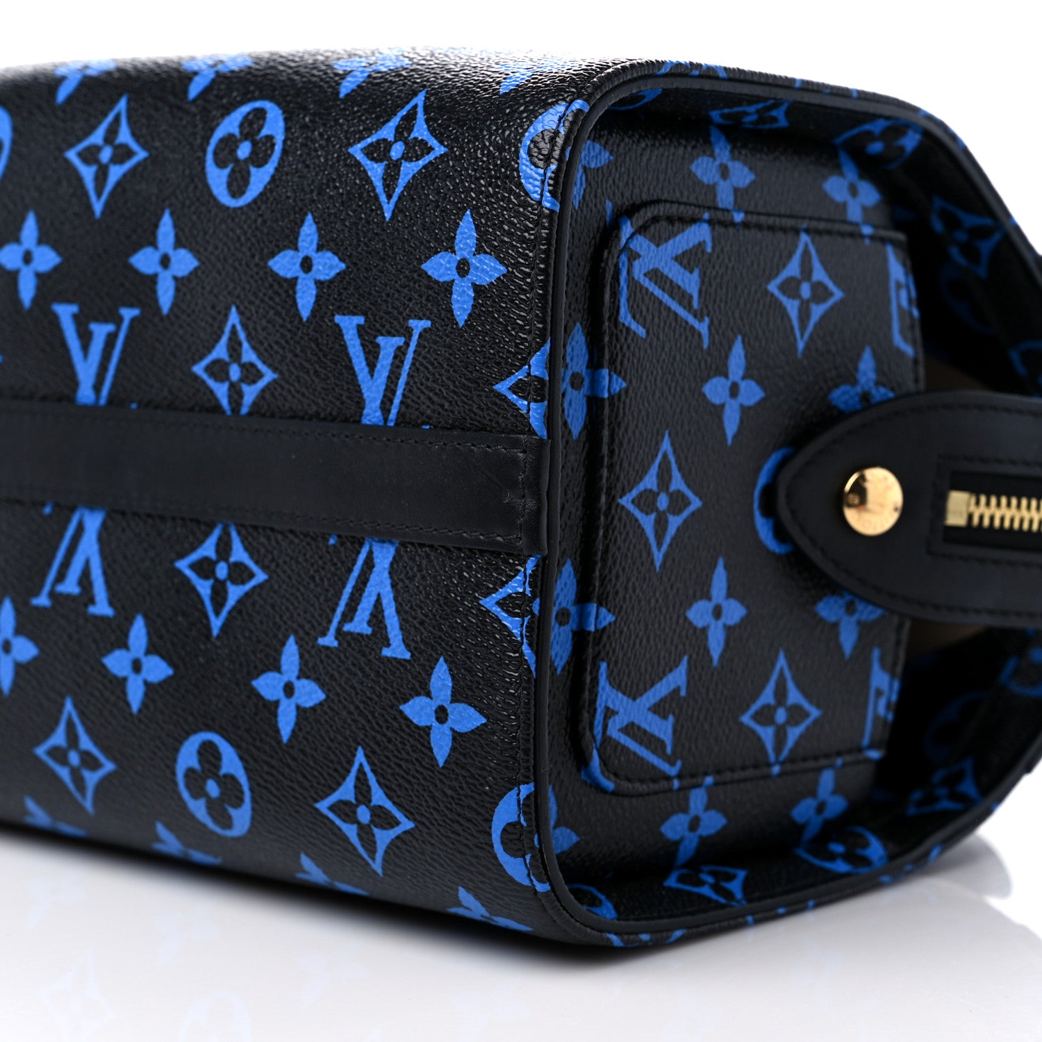 Louis Vuitton Colored Monogram Speedy Amazon PM Blue Black 8 of 10