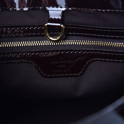 Louis Vuitton Vernis Wilshire PM Amarante 6 of 6