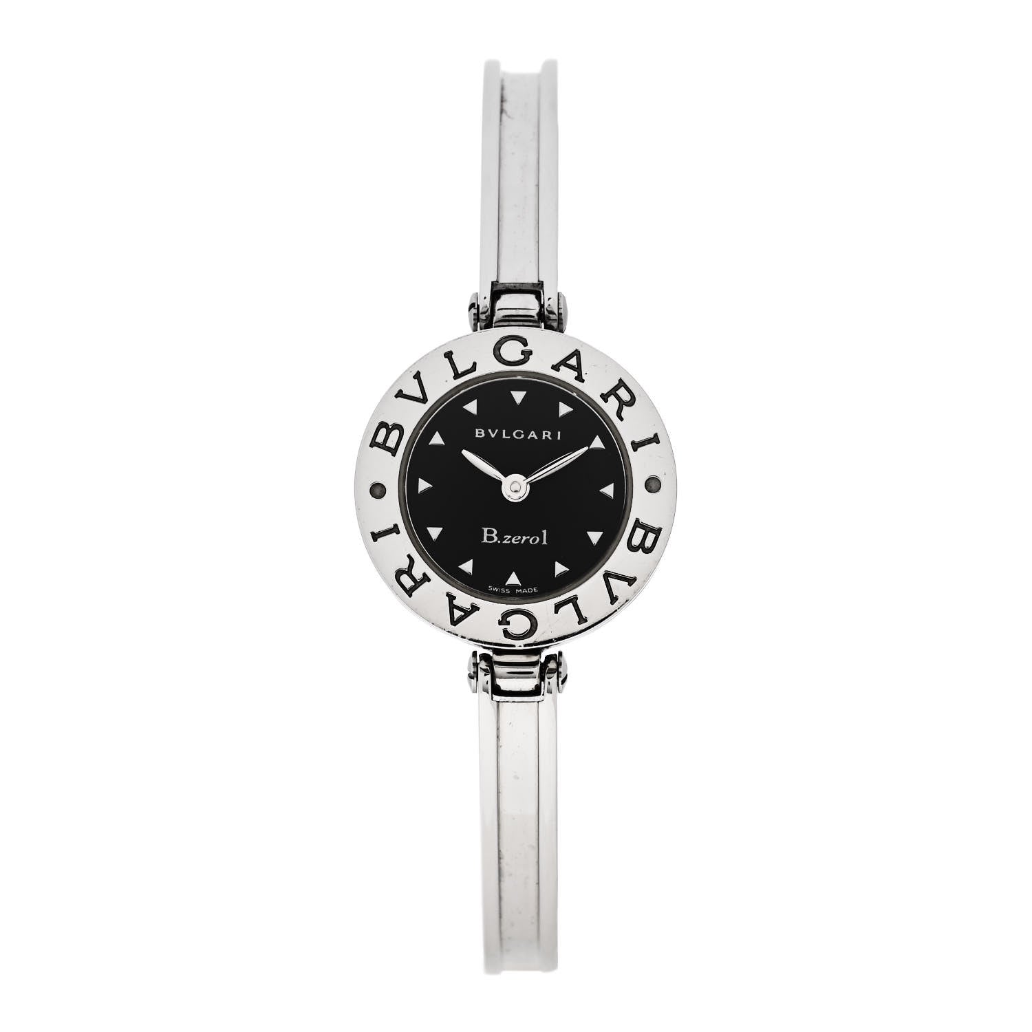 Bulgari Stainless Steel 22mm B.Zero1 Quartz Watch Black 1 of 4