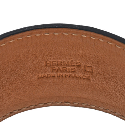 Hermes Matte Alligator Kelly Dog Cuff Black 3 of 3