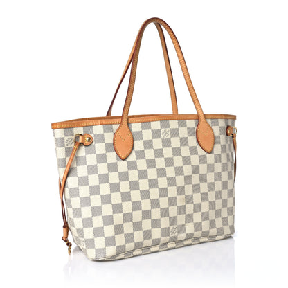 Louis Vuitton Damier Azur Neverfull PM 4 of 9