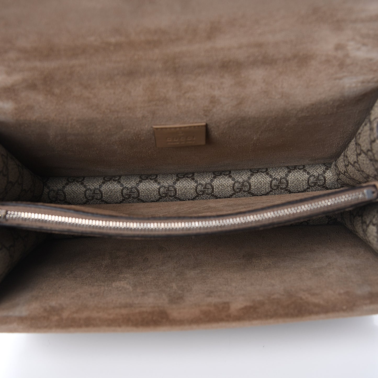 GG Supreme Monogram Small Dionysus Shoulder Bag Taupe