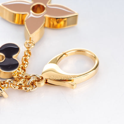 Louis Vuitton Fleur De Monogram Bag Charm Dore 6 of 6