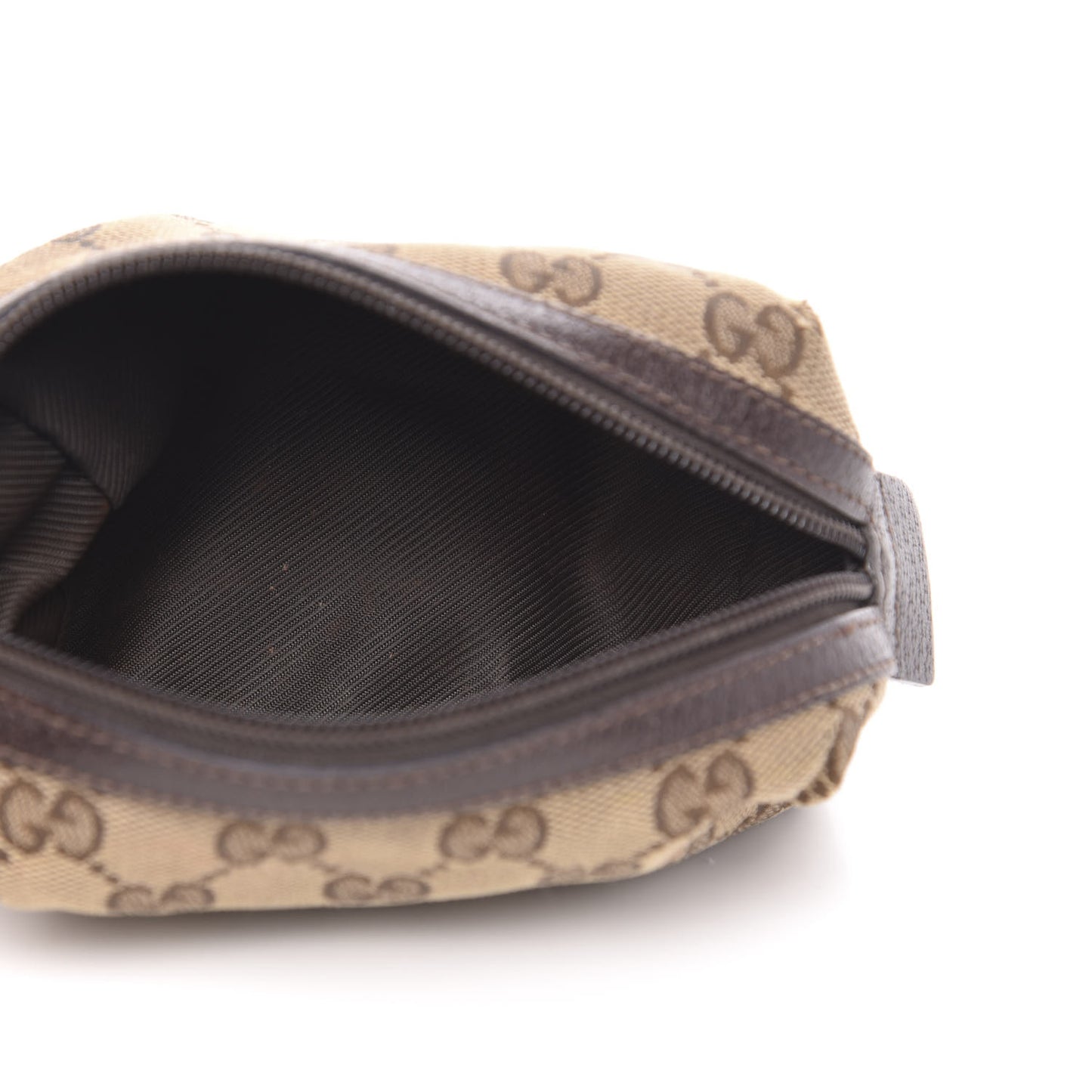 Monogram Small Cosmetic Case Dark Brown