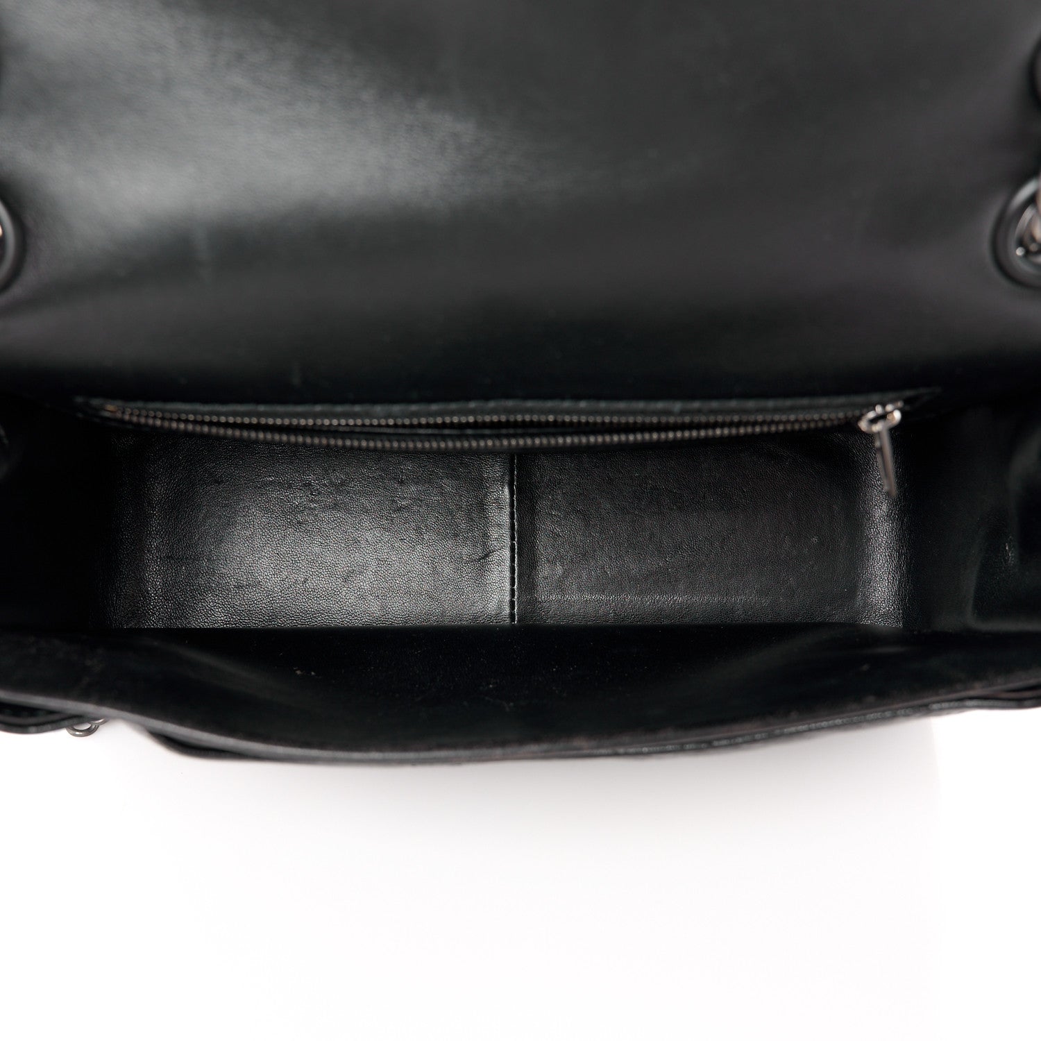Balenciaga Shiny Goatksin Logo Embossed Monochrome M BB Round Shoulder Bag Black 5 of 9