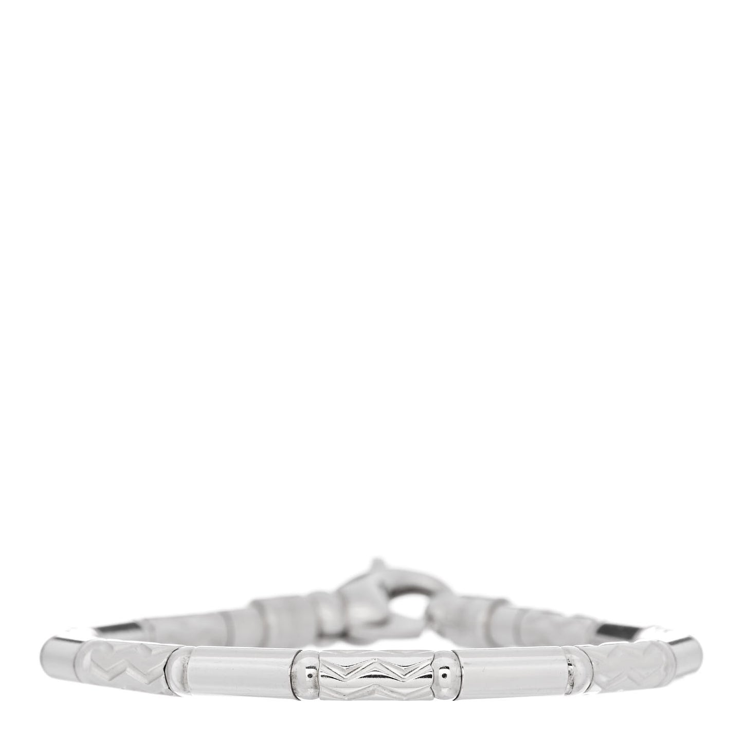 Sterling Silver Aztec Zig Zag Bracelet