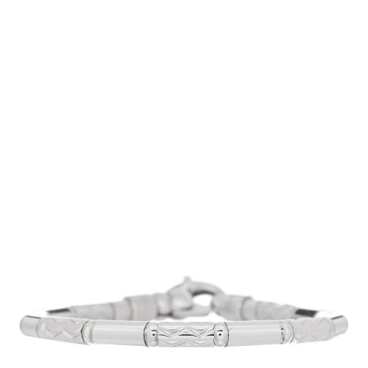 Tiffany Sterling Silver Aztec Zig Zag Bracelet 1 of 6
