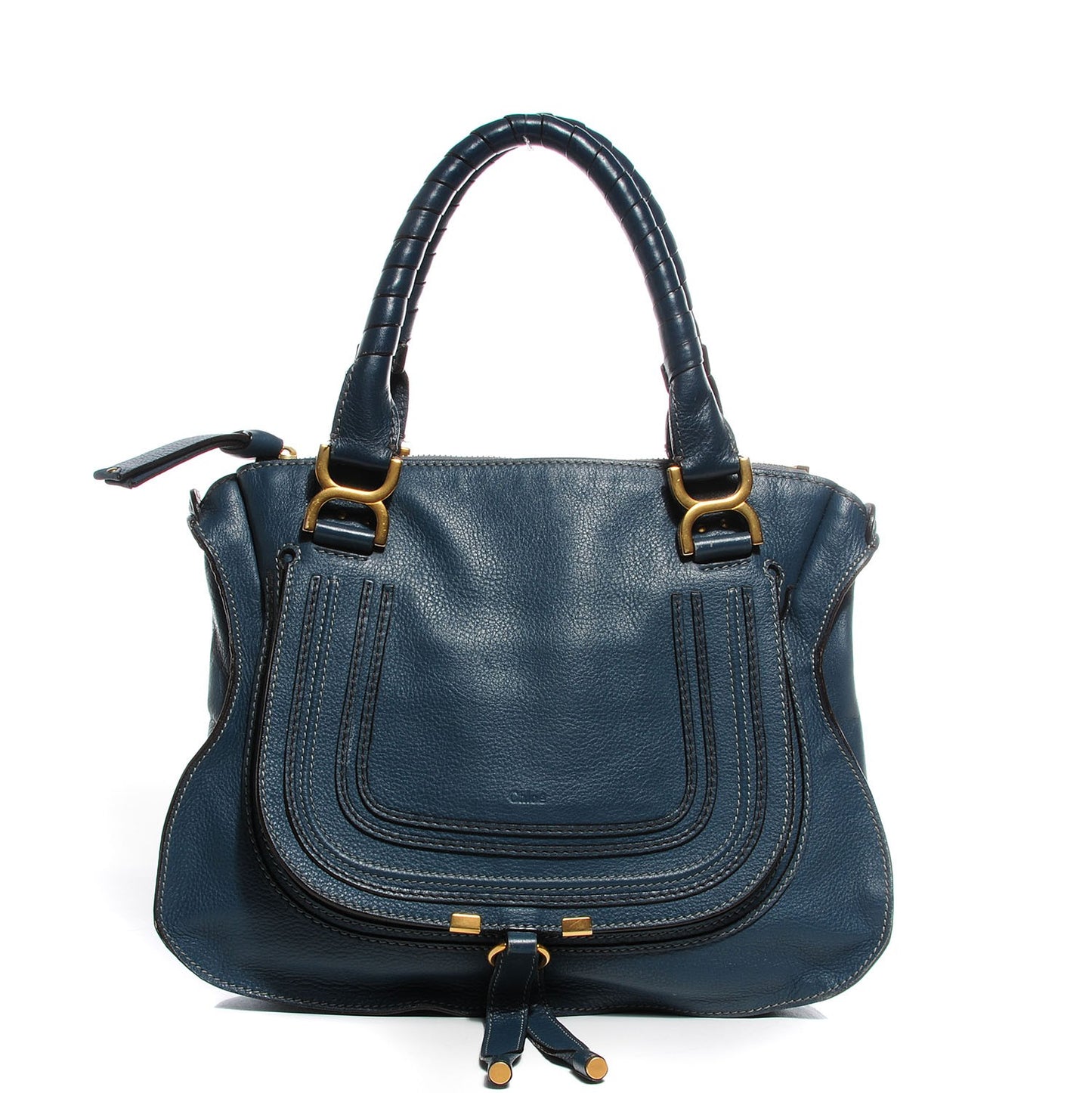 Calfskin Medium Marcie Satchel Overseas