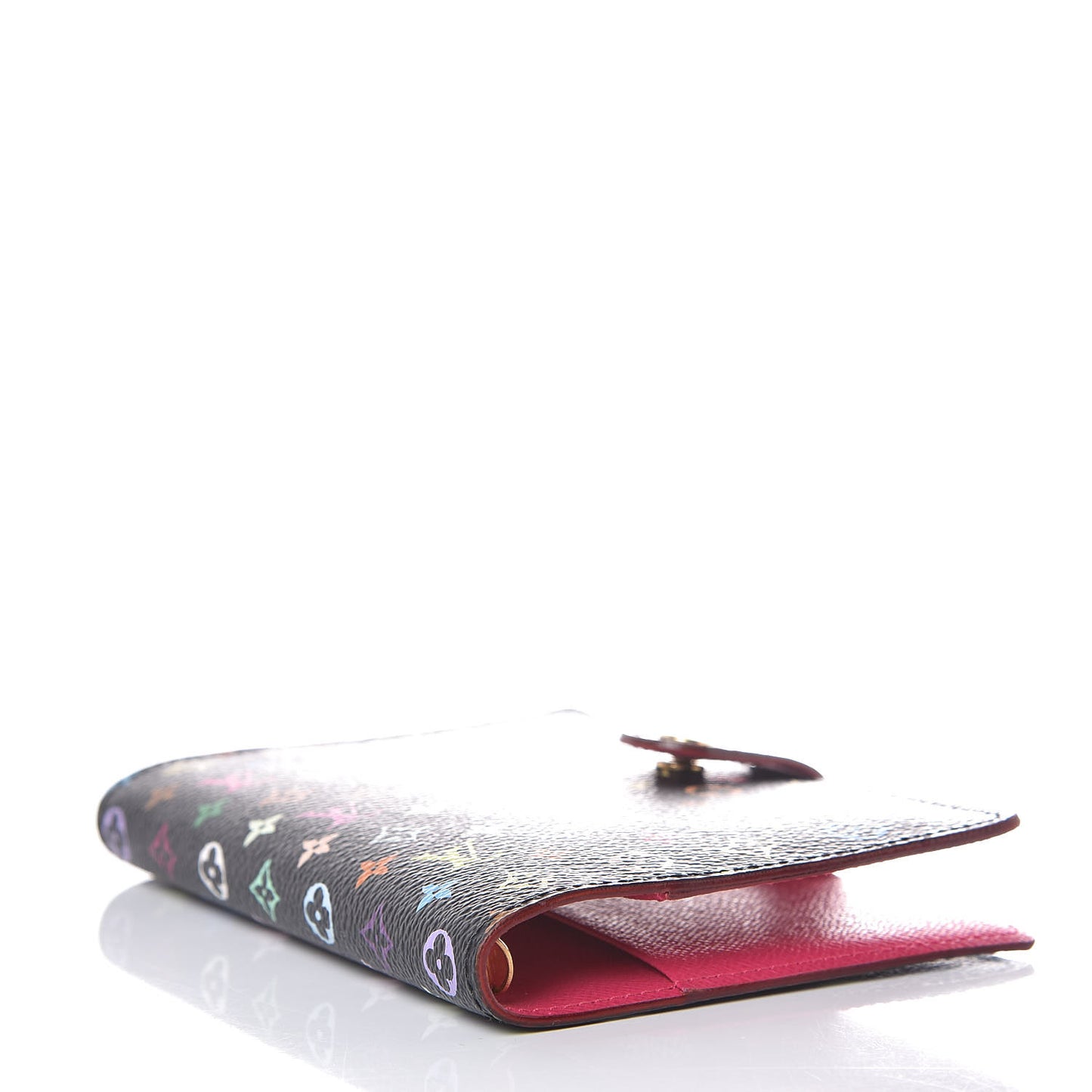 Monogram Multicolor Small Ring Agenda Cover Black Grenade