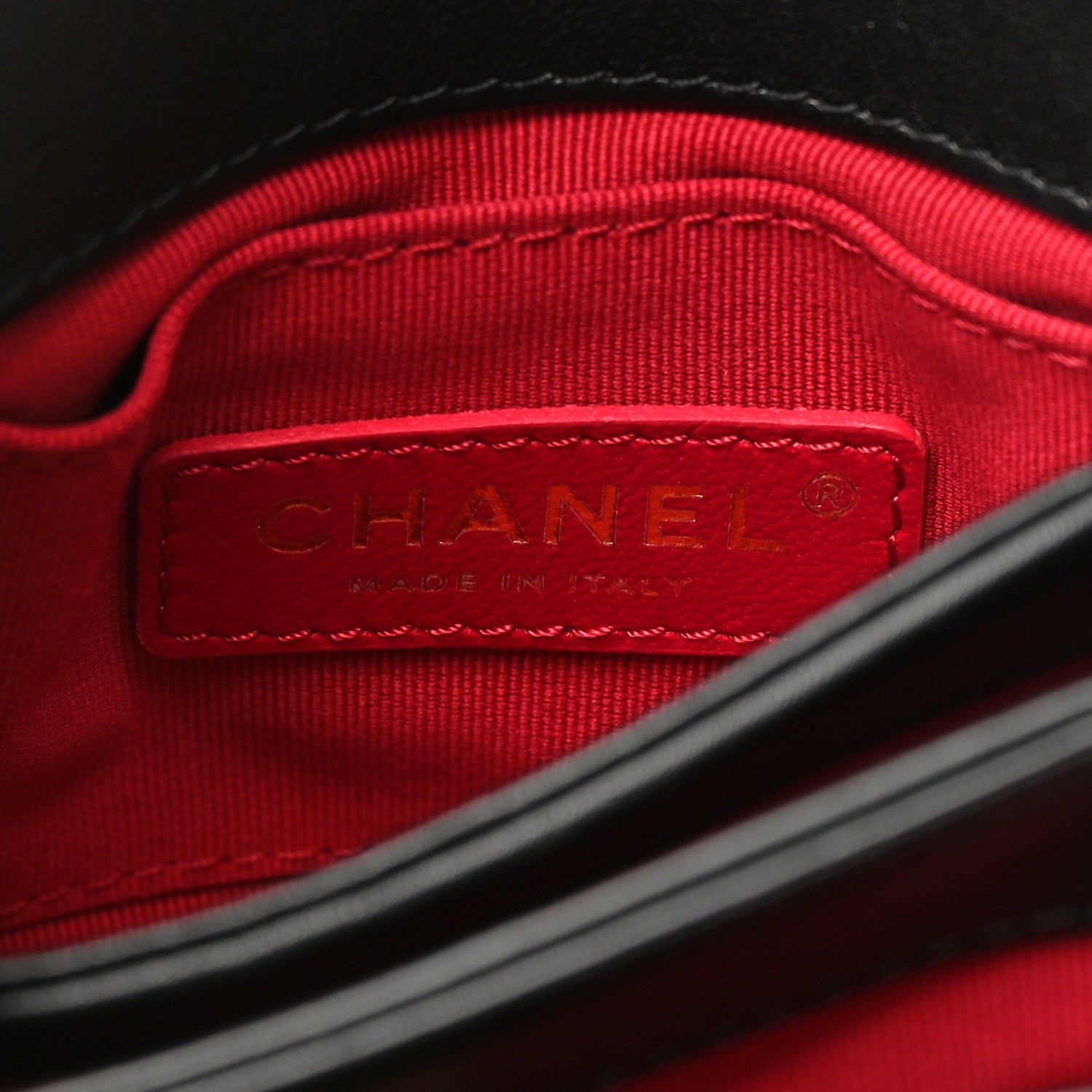 Chanel Calfskin Quilted Pearl Jewel Chain Flap Black 6 of 14