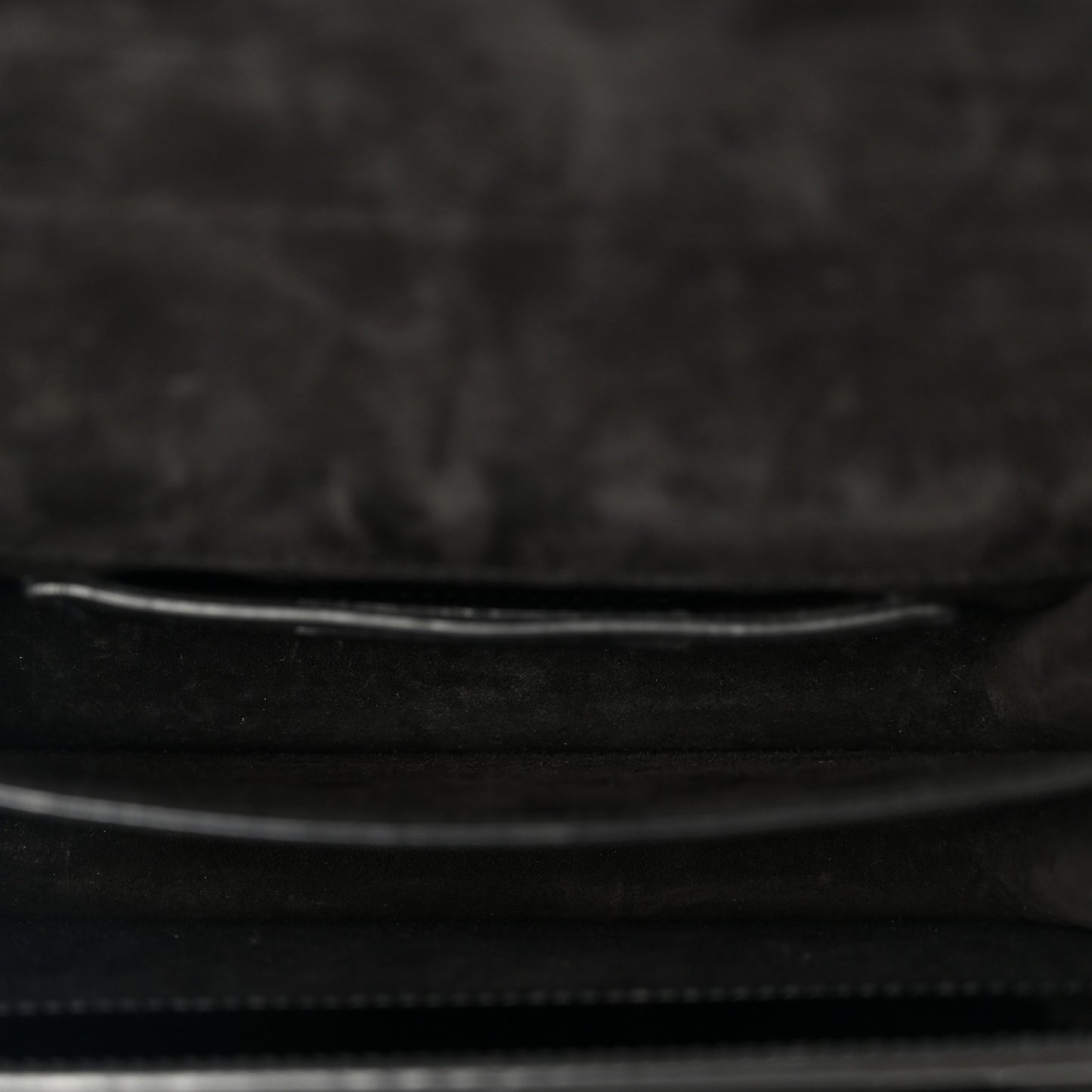 Patent Small Monogram Sunset Black