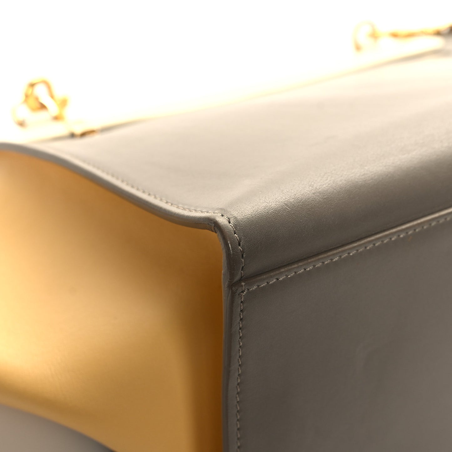 Smooth Calfskin Medium Tri-Color Trapeze Butter