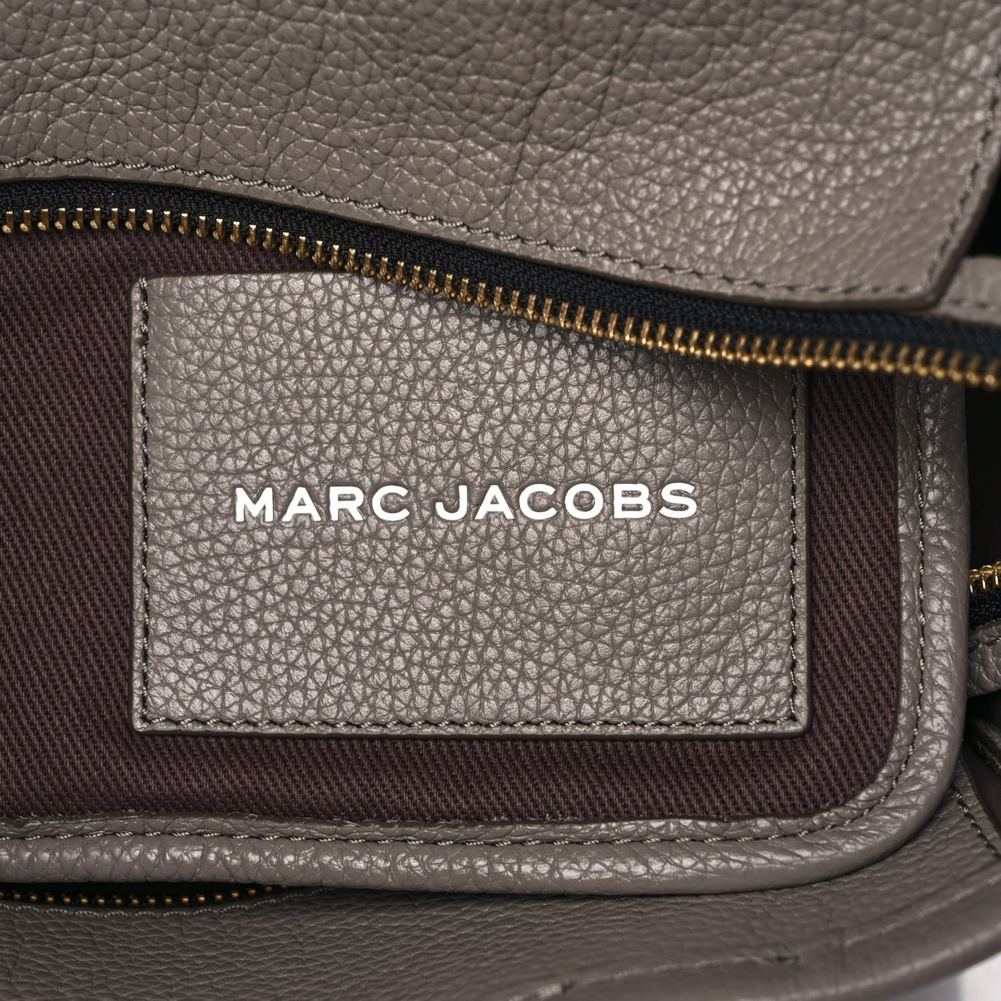 Grained Calfskin Small The Tote Bag Cement