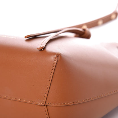Mansur Gavriel Calfskin Mini Bucket Bag Saddle 11 of 12