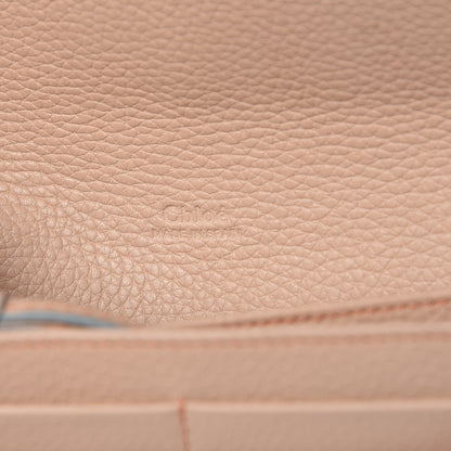Chloe Calfskin Flap Long Wallet Orange Fizz 6 of 9