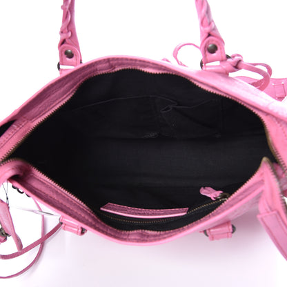Balenciaga Agneau Classic Silver Hardware S City Rose Guimauve 5 of 10