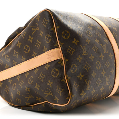 Louis Vuitton Monogram Keepall Bandouliere 50 8 of 13
