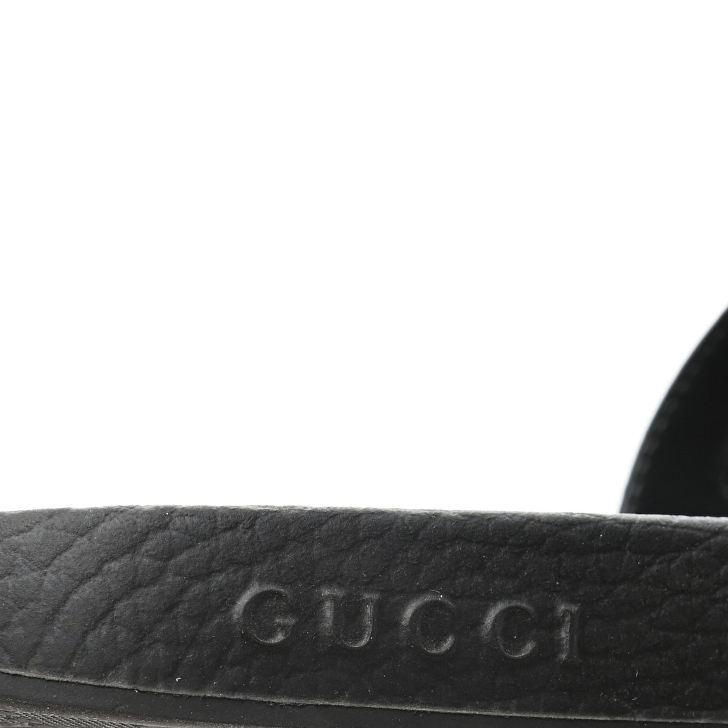 GG Supreme Monogram Pearls Slide Sandals 38 Beige