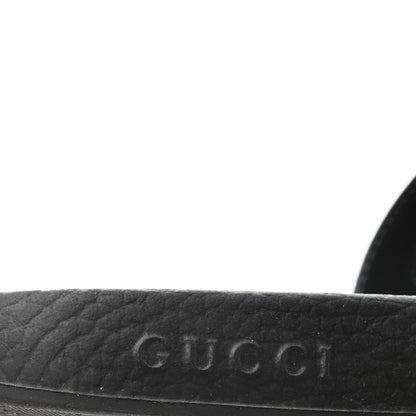 Gucci GG Supreme Monogram Pearls Slide Sandals 38 Beige 9 of 9