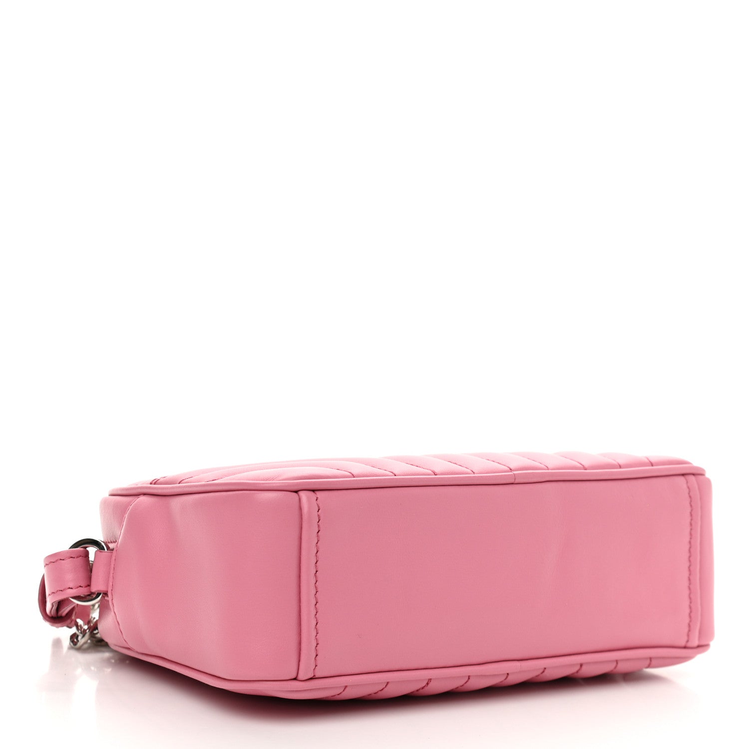 Prada Soft Calfskin Diagramme Camera Bag Begonia 4 of 10