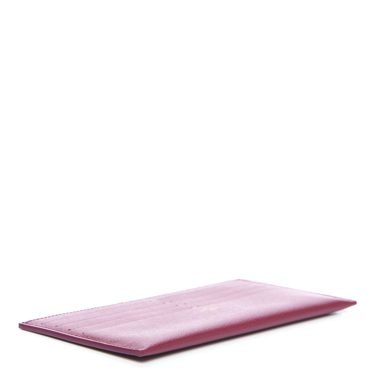Louis Vuitton Calfskin Felicie Card Holder Insert Fuchsia 3 of 5