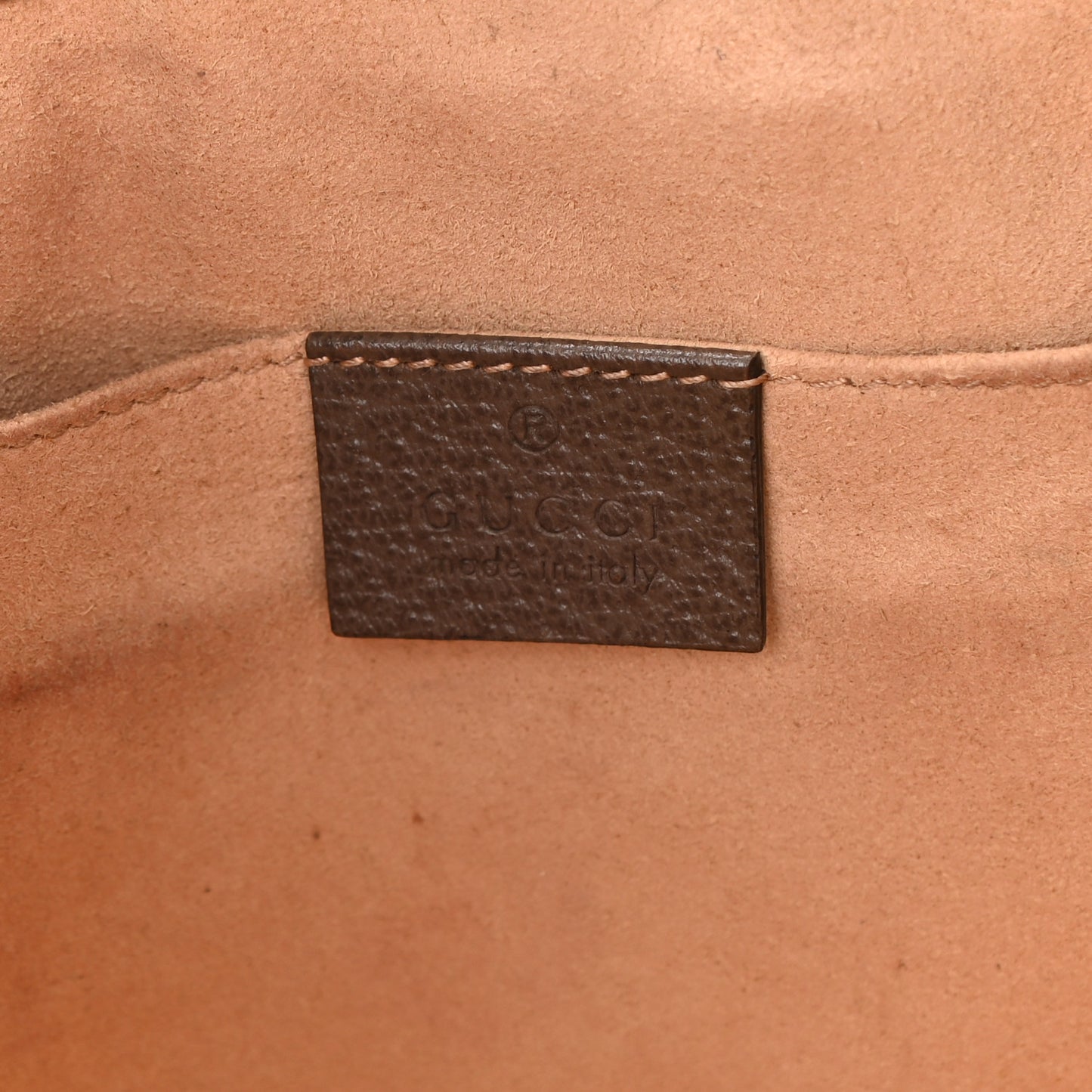 GG Supreme Monogram Small Ophidia Tote Bag Brown