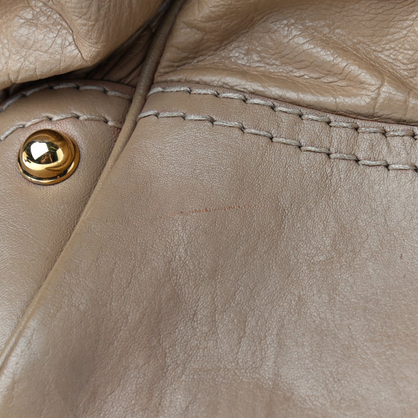 Calfskin Large Jockey Hobo Tan