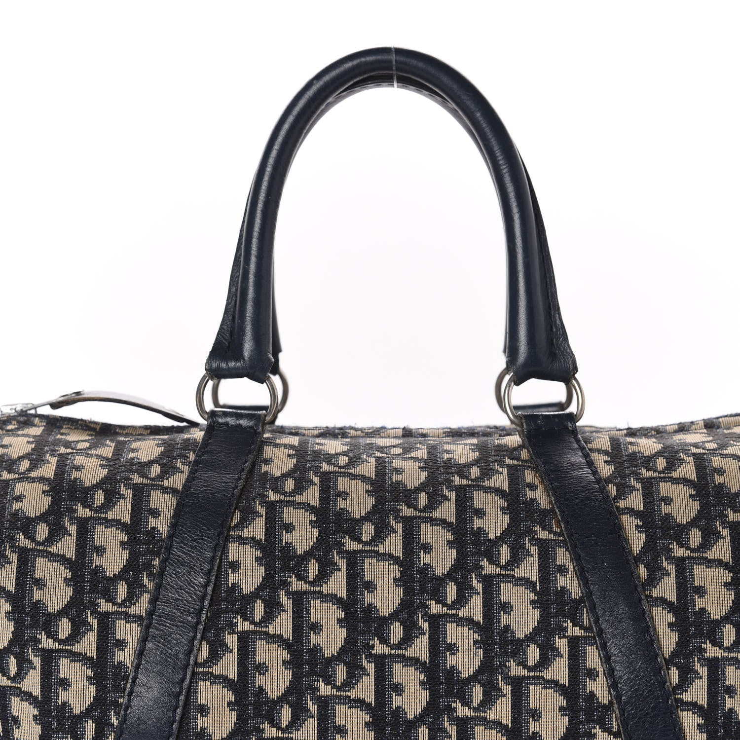 Christian Dior Monogram Boston Navy Blue 19 of 19