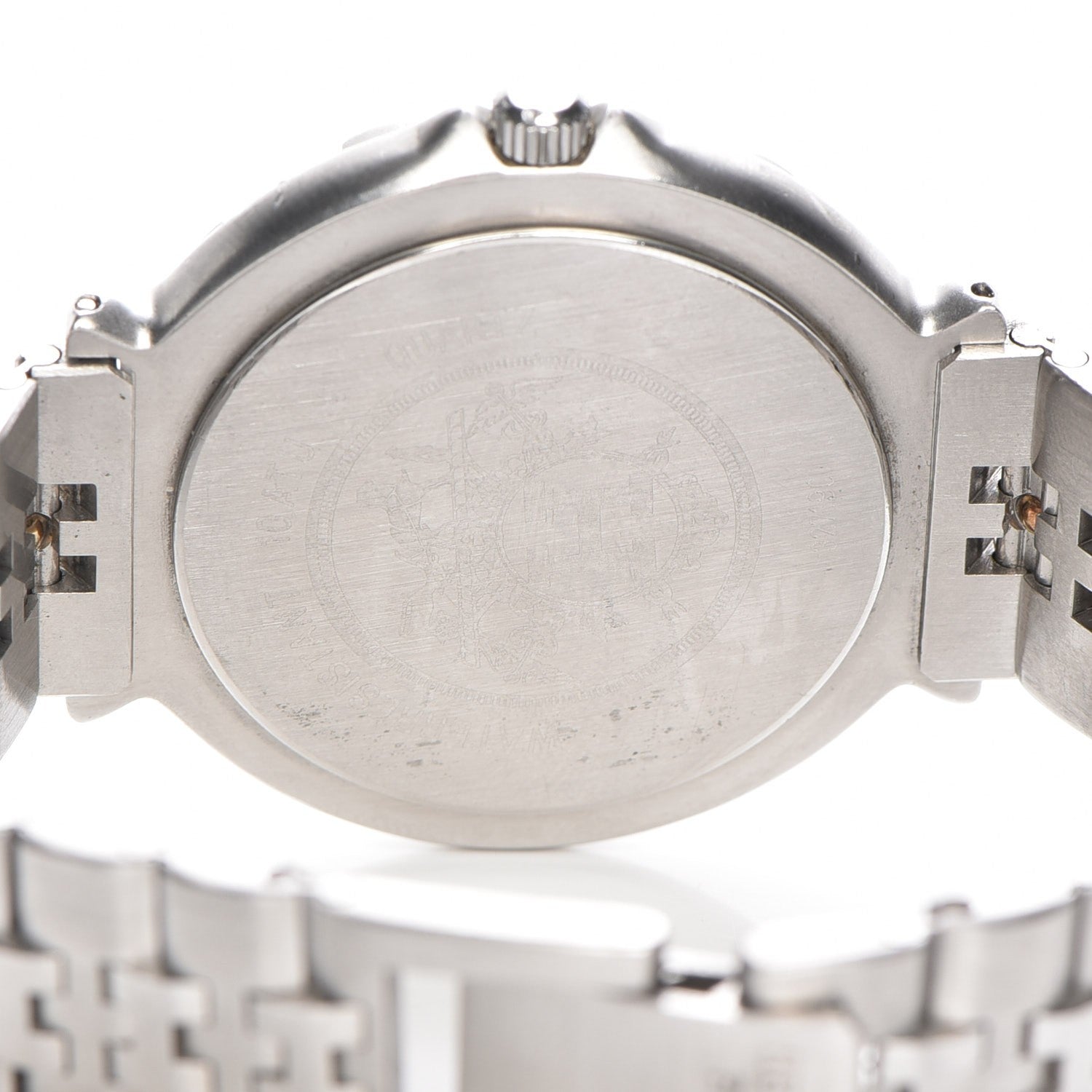 Hermes Stainless Steel 36mm Captain Nemo Quartz Watch Gold 8 of 9